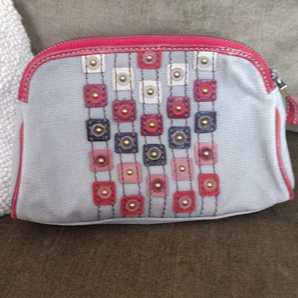Fossil makeup bag